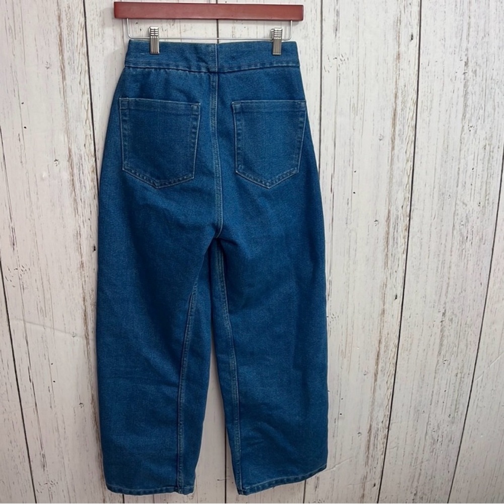 NWT Zara Trafaluc Denimwear Mom Fit Jeans - Picture 3 of 11